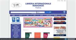 Desktop Screenshot of libreriaromagnosi.it